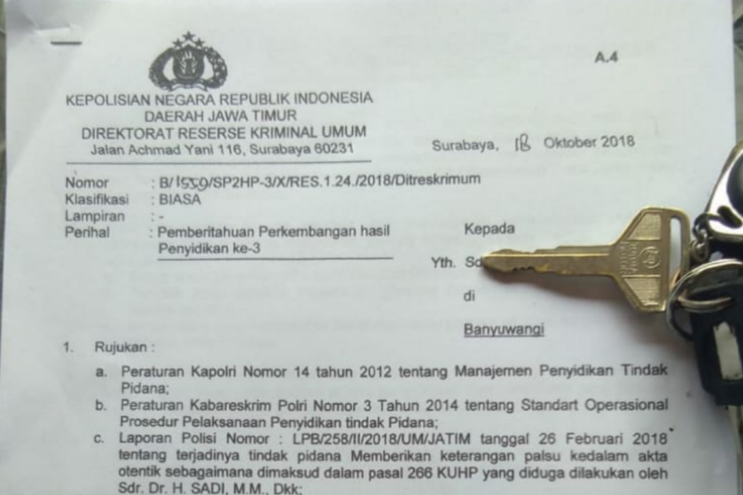  Berdasarkan SP2HP, 7 Orang Ditetapkan Sebagai Tersangka Dalam Kasus UNIBA