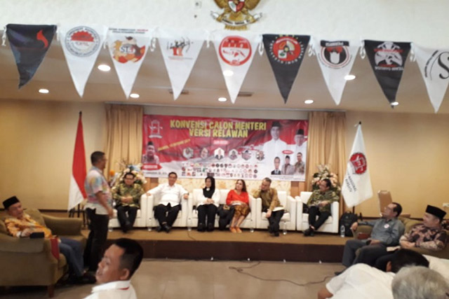 Konvensi Calon Menteri Versi Relawan Hasil 6 Orang Kandidat