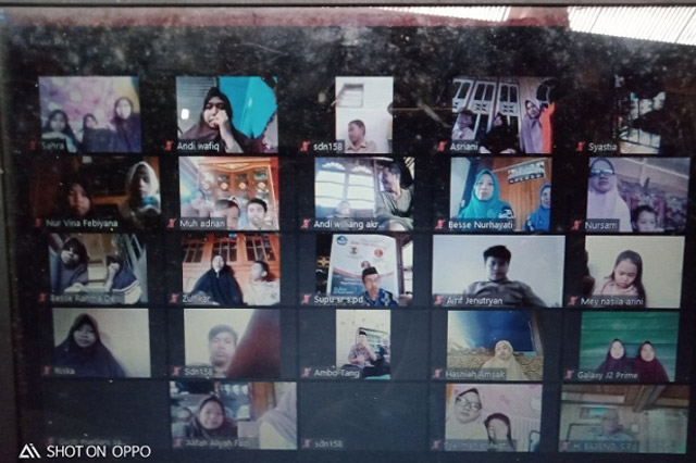 SDN 158 Uraiyang Menggelar Penamatan Virtual