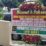 Apresiasi Kinerja Kabareskrim, PP GPI Kirim Karangan Bunga