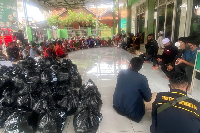 Bareng PD Pasar Jaya, GPI Berbagi Untuk Anak Jalanan di Jakarta