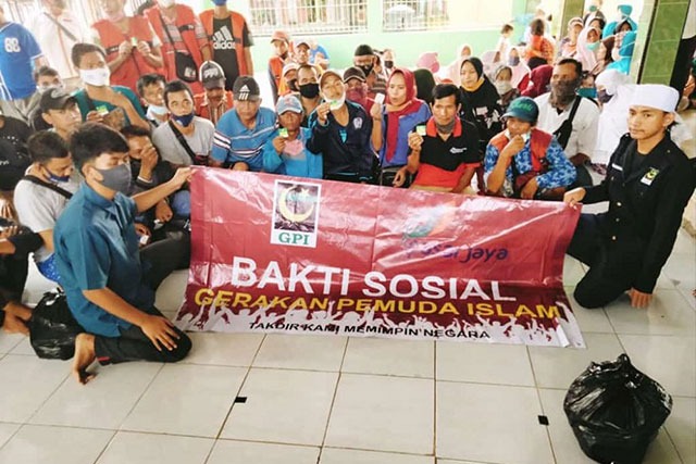 Bareng PD Pasar Jaya, GPI Berbagi Untuk Anak Jalanan di Jakarta